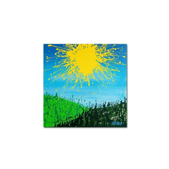 Trademark Fine Art "Sun Valley" Canvas Art by Roderick Stevens