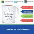 thumbnail image 3 of Personalized For Boyfriend, Funny Gift For Him, Romantic Gift For Him, Customizable Mug For Valentines Day, Funny Gift From Girlfriend, Ceramic Novelty Coffee Mug, Tea Cup, Gift Pres, 3 of 4