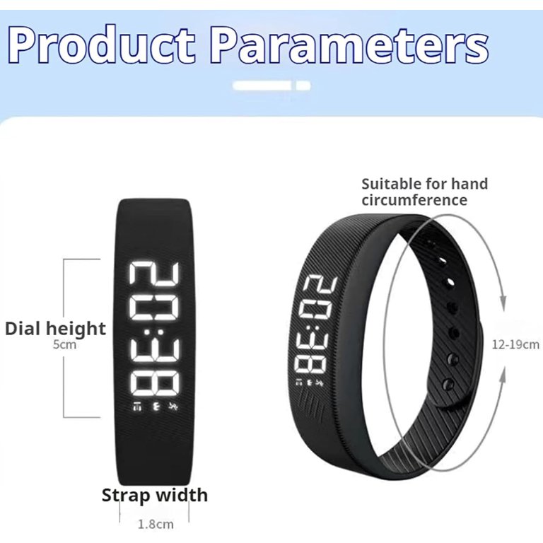 Fitsleeps Vibrations Wecker Armband - Leise Alarm Uhr Mit Vibration Fr  Tiefschlfer Lautloser Wecker