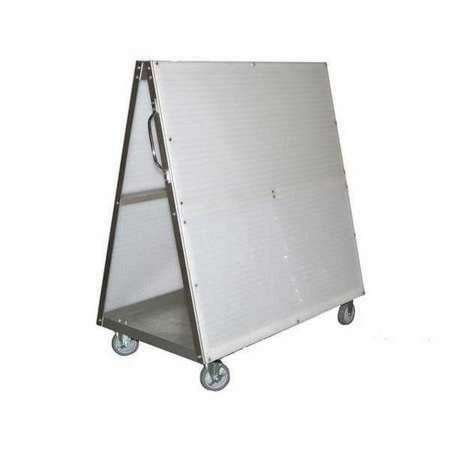 Triton Products® DuraBoard 48"L x 51-1/2"H x 29-3/4"W Aluminum Frame Tool Cart with Tray