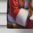 thumbnail image 3 of Tibetan Spaniel and Santa Claus House Flag, 3 of 7