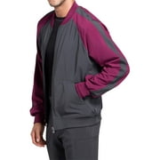 Cherokee Infinity Men's Colorblock Zip Up Warm-Up Scrub Jacket #CK330A