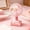 Pink-PK-clearacne, variant on tumgatte Cartoon Fruit Printed Desktop Fan 5.9 Inch USB Rechargeable Small Fan 3 Speed Wind Portable Table Fan with Metal Protective Net