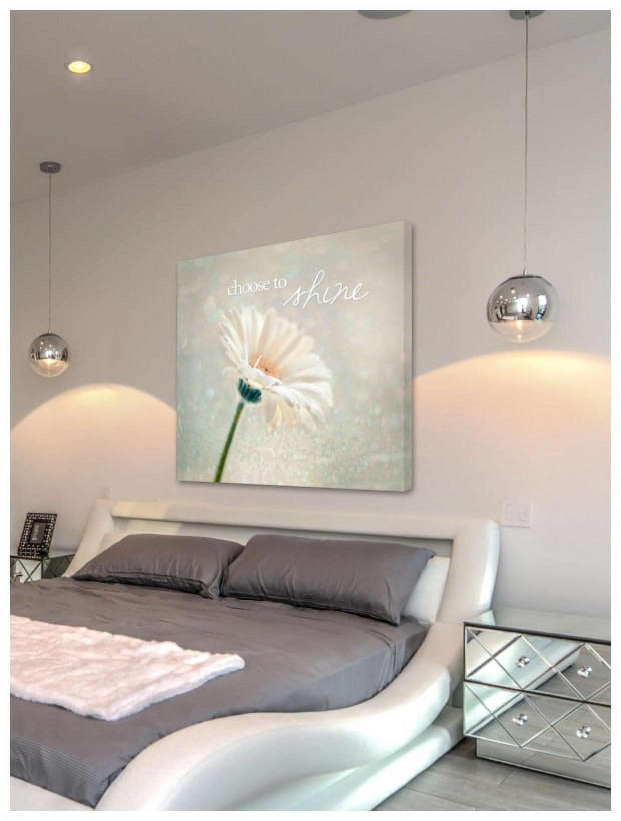 Marmont Hill "Choose to Shine" Sylvia Cook Painting Print on Canvas