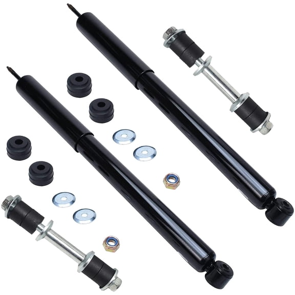 Detroit Axle - Rear Shock Absorbers Sway Bar Links for 2000-2011 Ford Focus 2001 2002 2003 2004 2005 2006 2007 2008 2009 2010