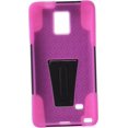 thumbnail image 2 of HR Wireless Samsung Note 4 T-Stand Cover - Retail Packaging - Black/Hot Pink, 2 of 3