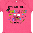 thumbnail image 4 of Inktastic My Brother Graduated and I'm Super Proud Boys or Girls Baby Bodysuit, 4 of 5