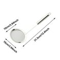 thumbnail image 2 of Strainers Fine Mesh 304 Stainless Steel Fine Mesh Food Strainer Kitchen Colander Sieve Hand Held Spoon Seives With Grip Handle Can Mat Kitchen Stopper And Strainer Stainless Steel Strainer Guard Fr, 2 of 2