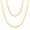 Golden, variant on Pebbuoy Women Choker Necklace Multi Layer Flat Snake Bone Necklace Adjustable Extended Chain Choker Necklace Jewelry Accessories
