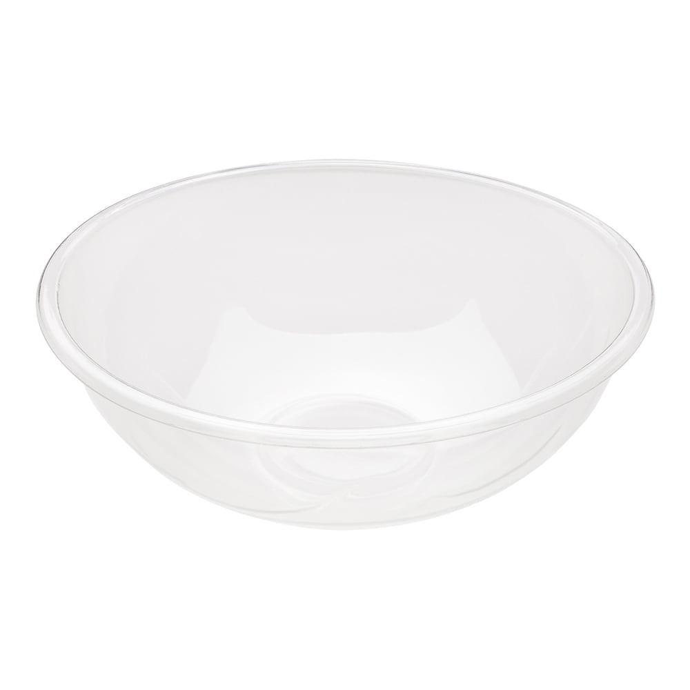 18 oz Round Clear Plastic Salad Bowl - 6 x 6 x 2 1/2 - 200 count box