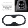 thumbnail image 3 of Cup Holder Panel Cover For Car, Rear  Water Cup Holder Protective Cover Cup Holder Panel Decoration Cover Sticker For  Model 3 Y 2021 - 2023, 3 of 8