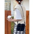 thumbnail image 2 of Kukuzhu Women’s Casual Tote Bag Mini Crossbody Bag Phone Bag Purse Nylon Shoulder Handbag Drawstring Messenger Bag, 2 of 7