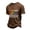 Coffee, variant on Short Sleeve Pride Shirt for Men "Human Beings Colors May Vary" Print T-Shirt Casual Crew Neck Graphic Tees Parades Clothes
