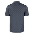 thumbnail image 3 of Men's Cutter & Buck Black Virginia Tech Hokies Pike Eco Pebble Print Stretch Recycled Polo, 3 of 3