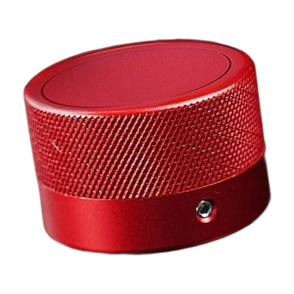 Vsenkes Billiard Chalk Holder Aluminum Alloy Small Easy to Use Screwed Cap Practical Red