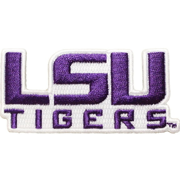 Louisiana State 'LSU Tigers' Logo Iron On Patch