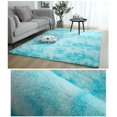 thumbnail image 2 of Shaggy Fluffy Rugs Color Gradient Anti Skid Area Rug Dining Room Carpet Bedroom Floor Mat, 2 of 2