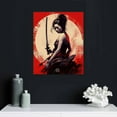 thumbnail image 5 of Nawypu  Retro Asian Art Poster Geisha Samurai Decor Japanese Wall Decor Contemporary Japanese Poster Asian Decor Canvas Painting Pictures for Wall Art, 5 of 5