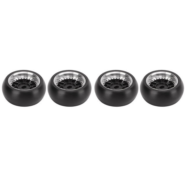 Pneu RC 1/28, Coussinage Puissant Pneu RC Drift Soutien Routier Solide Durable pour Route Rugueuse Noir