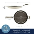thumbnail image 3 of Rachael Ray 24.00 x 14.00 x 2.00 in Nonstick Aluminum Frying Pan, 3 of 11