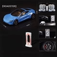 thumbnail image 1 of 1:24 Model Y 3 S SUV Alloy Car Model Diecasts Metal Toy Vehicles Car Model Simulation Sound and Light Collection Childrens Gifts Roadster Blue, 1 of 6