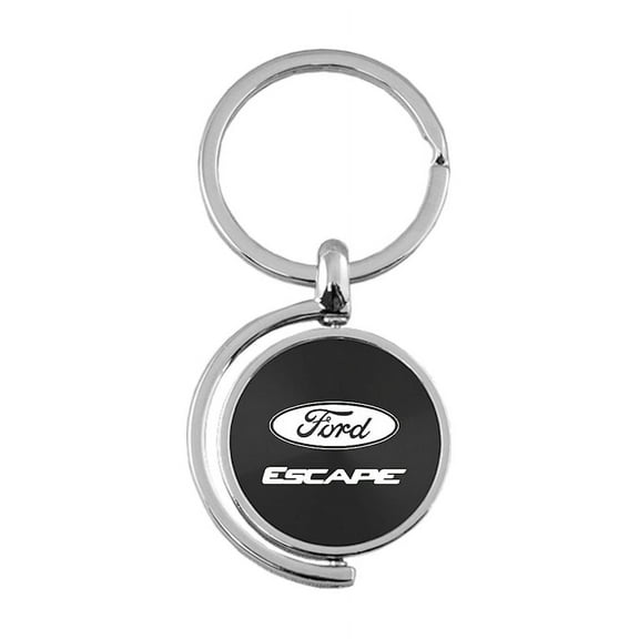Ford Escape Spinner Key Ring (Black)