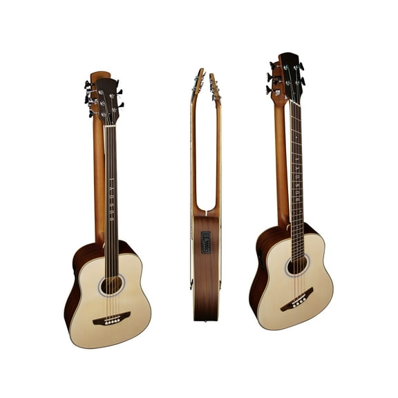 Busuyi Guitar 5 String Bass /4 String Fanned Fret Acoustic/Electric, Travel Guitar 2021