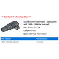 thumbnail image 2 of Speedometer Transmitter - Compatible with 2005 - 2006 Kia Spectra5, 2 of 2