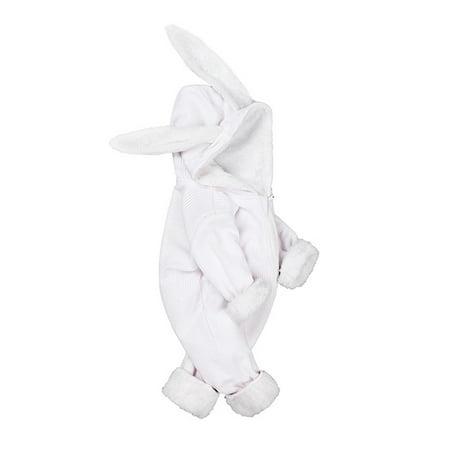 

RPVATI Unisex-Baby Newborn Infant Winter Velvet Rompers Long-Sleeve Outfits Cartoon Thickened Jumpsuit