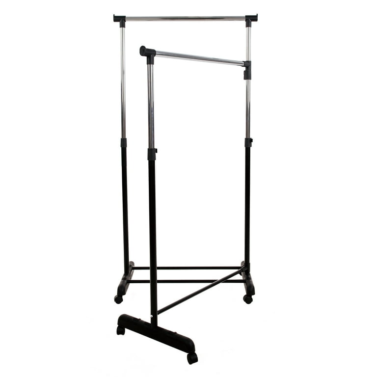 Adjustable garment rack walmart shop