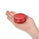 thumbnail image 4 of Latas Redondas Aluminio, Contenedores Tapa Metal con Tornillo Estaño 1oz / 30ml-rojo (12 piezas), 4 of 5