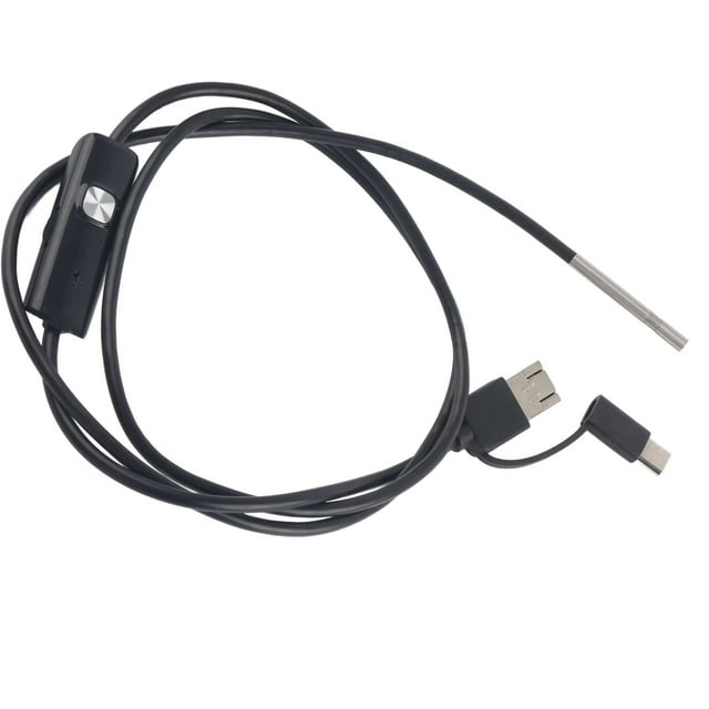 Endoscope, WiFi Endoscope Waterproof 6pcs Adjustable LED Lights Portable 3 In 1 Easy To Use For For Type-C Interface 1m Cable,3.5m Cable,5m Cable