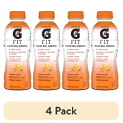 (4 pack) Gatorade Fit Tangerine Orange Sports Drink, 16.9 fl oz, 1 Count Bottle