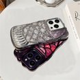 thumbnail image 3 of for iPhone Case,Luxury ElectroPlated Fish Shape Frame Glitter Sparkle Sparkly Soft Shockproof Phone Case (Purple,iPhone 15 Pro), 3 of 6