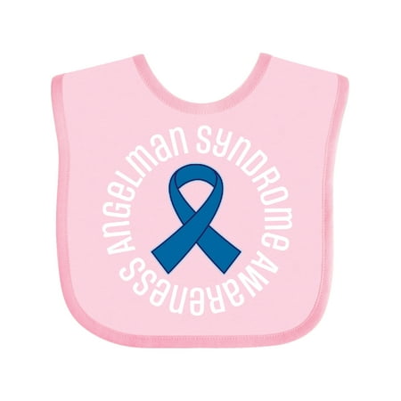 

Inktastic Angelman Syndrome Awareness Ribbon Boys or Girls Baby Bib