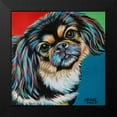 thumbnail image 2 of Vitaletti, Carolee 15x15 Black Modern Framed Museum Art Print Titled - Chroma Dogs IV, 2 of 5