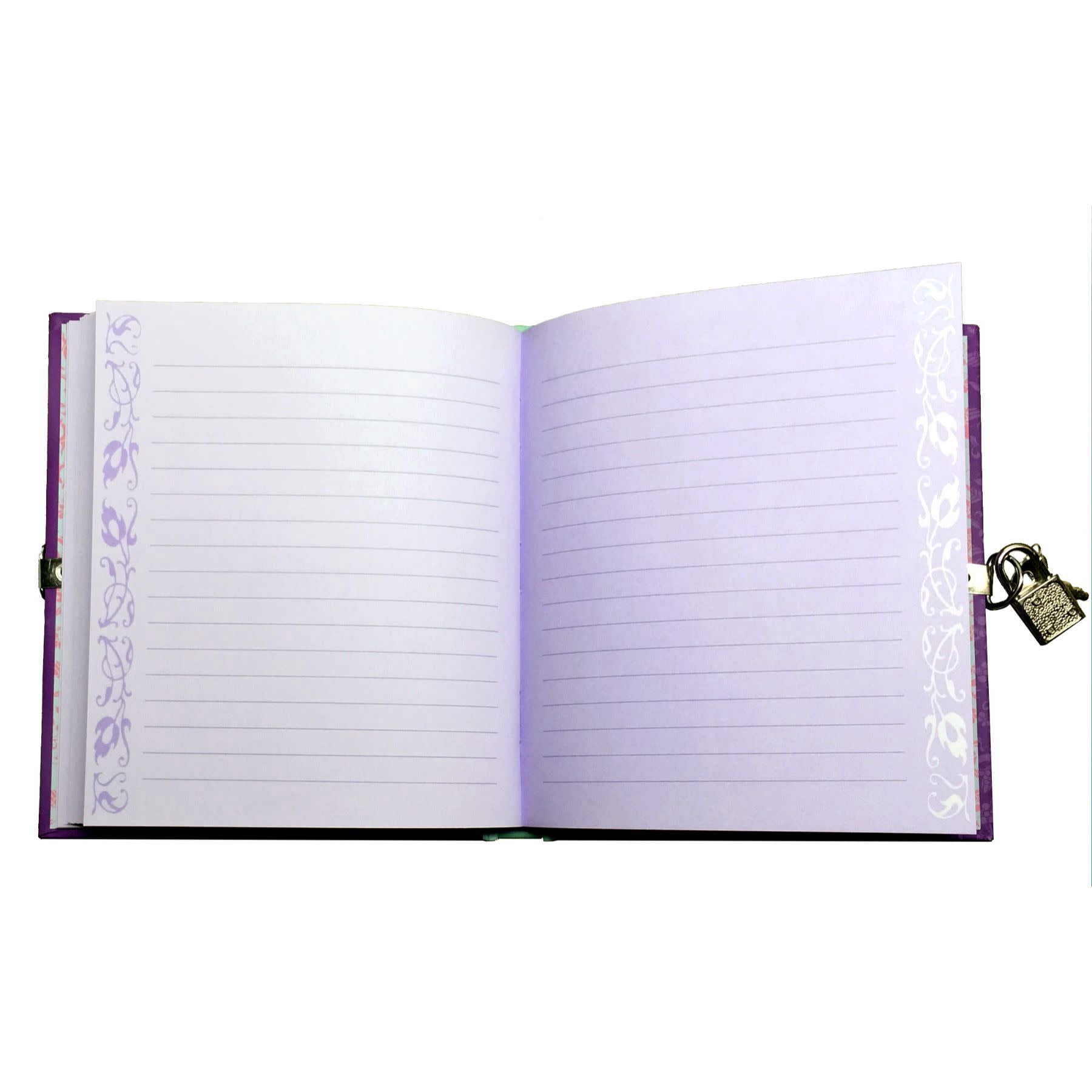 eeBoo Unicorn Hardcover Journal with lock and key