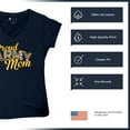 thumbnail image 6 of Proud Army Mom Women's V-Neck T-shirt US Military Family Pride Veteran Patriotic Armed Forces Mother's Day Licensed Tee, 6 of 7