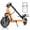 Orange, variant on Electric Scooter for Adults, 350W Motor, 19 MPH Top Speed, 21-25Miles Range, 10” Solid Tires,Folding & Lightweight Commuting E-Scooter Black