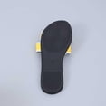 thumbnail image 4 of Sandalias de Deslizamiento de las Mujeres de Moda Dos Correas Sandalias Casuales con Cadena de Metal, Cómodos Zapatos de Fondo Plano para el Uso Al Aire Libre, 4 of 9
