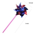 thumbnail image 2 of KAKOWELY 100Pcs Multicolored Windmill Kindergarten Plastic Windmill Props Cartoon Rural Windmills Decor Outdoor Area Windmill Decoration (Mixed Color),14.17X"X5.91"X1.18", 2 of 5