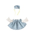 thumbnail image 2 of Dpityserensio Spring Idyllic Gooses Outfits Gooses Statue Patio Dress Patio Gooses Outfits Hat Set for 23In Statue Patio Garden Decoration, 2 of 9