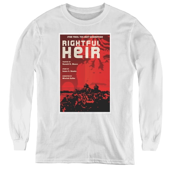 Star Trek - Tng Season 6 Episode 23 - Youth Long Sleeve Shirt - Small