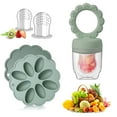 Baby Fruit Food Feeder Pacifier Silicone Breastmilk Baby Food Freezer