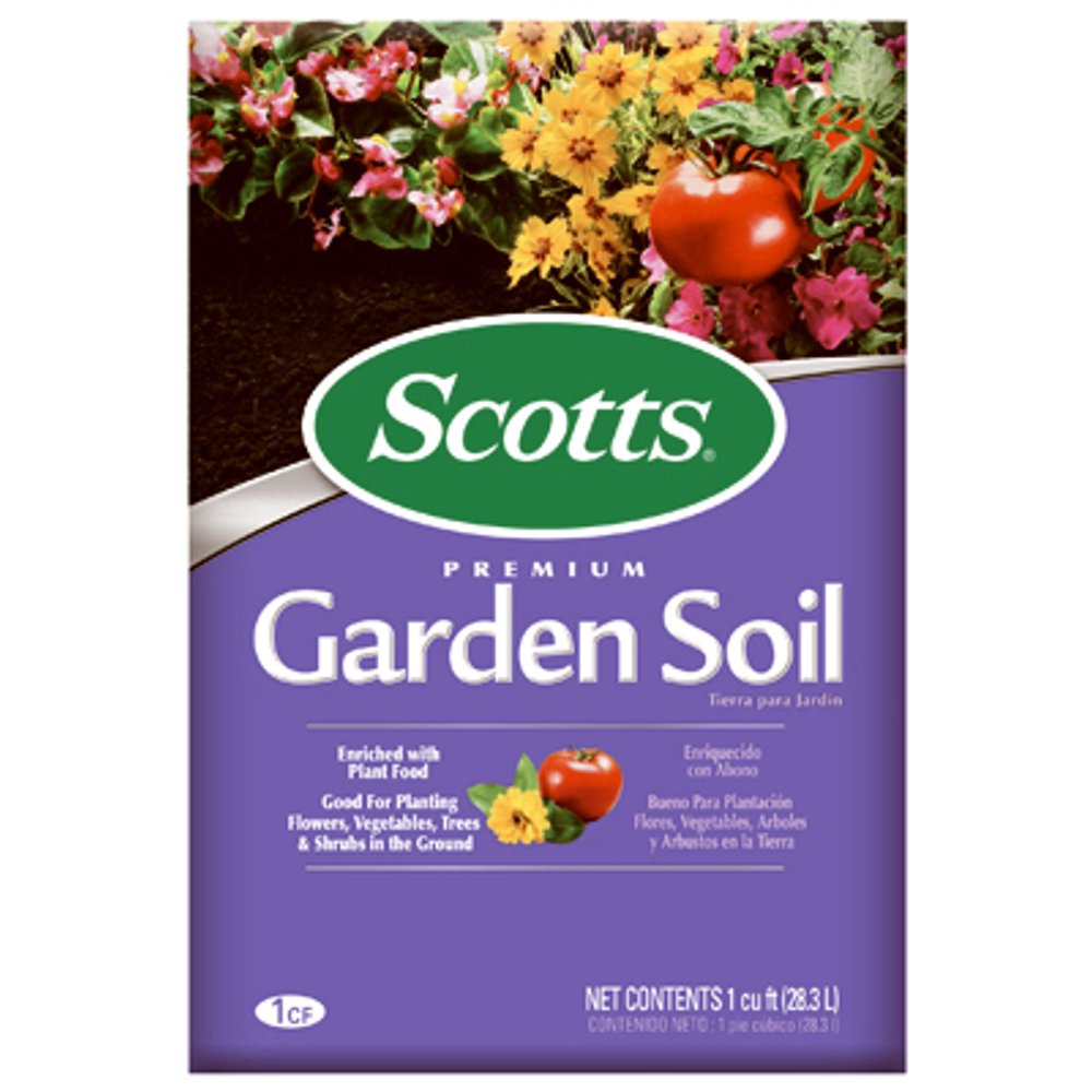 Scotts Organic Group 72251750 Premium Garden Soil, 1-Cu. Ft. - Walmart