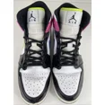 thumbnail image 5 of Ni - ke Ni - ke Air Jordan 1 Mid SE Cyber Active Fuchsia Pink Shoes CZ9834-100 Size 10.5, 5 of 5