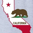 thumbnail image 2 of CafePress - CALI STATE W BEAR - Cute Infant Baby Football Bodysuit, 2 of 3