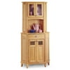 Home Styles Nantucket Corner Buffet & Hutch, Natural