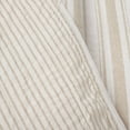 thumbnail image 4 of Lush Decor Couette Rayée Style Ferme, Très Grand, Neutre, 4 of 5