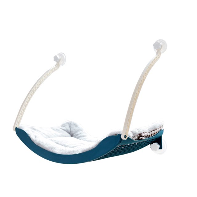 Cat Hanging Hammock Strong Bearing Capacity Soft Comfortable Sunbathing Suction Cup Balcony Window Swing